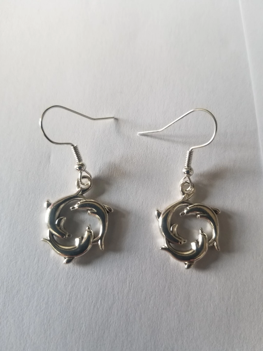 Cute dolphin necklace and Earring set  ⚽️ - photo 2