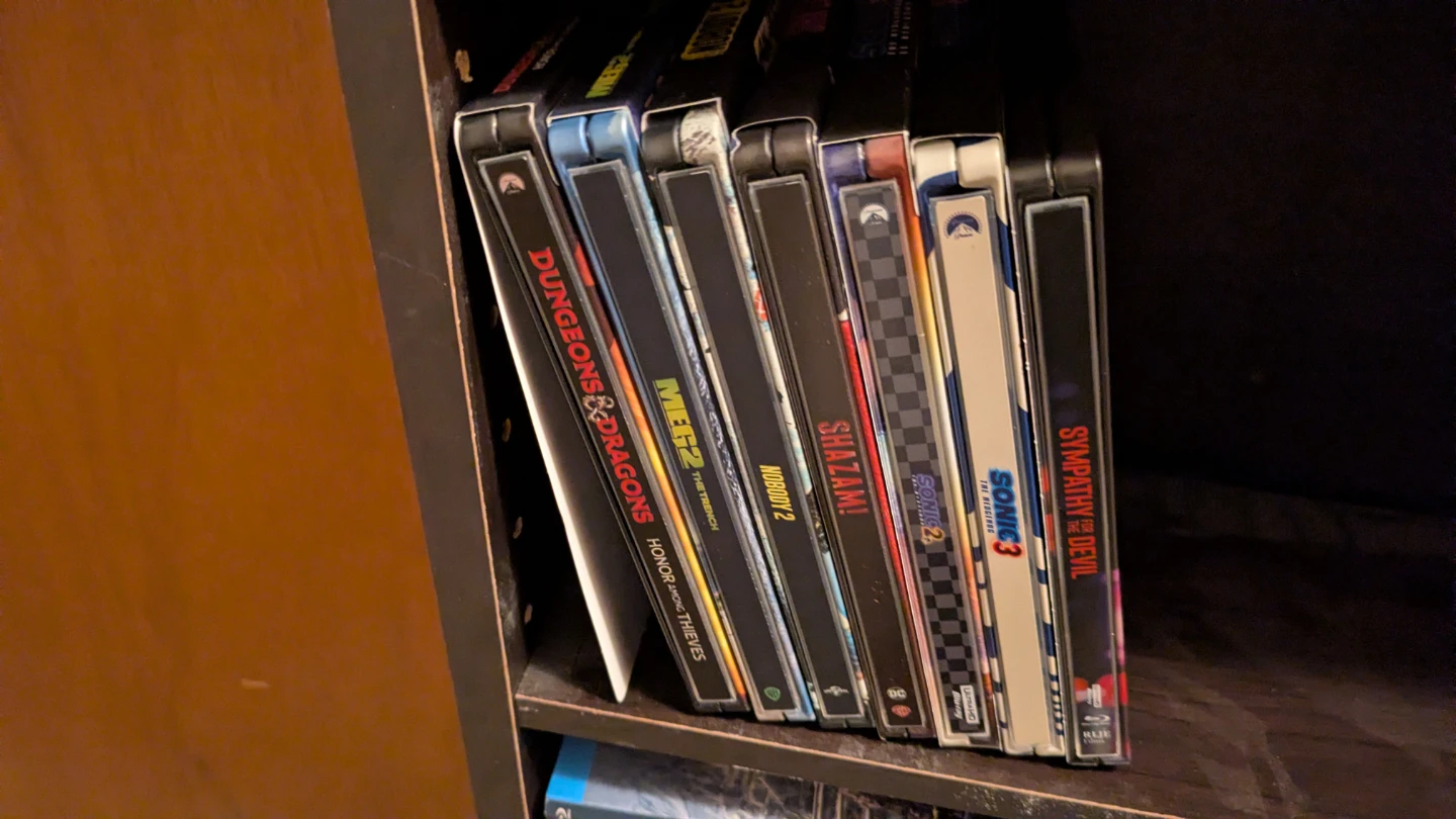 4k steelbooks for sale!