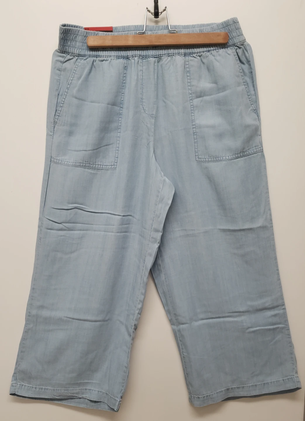 Brand new Hilary Radley Wide Leg Capris - Light Blue - M