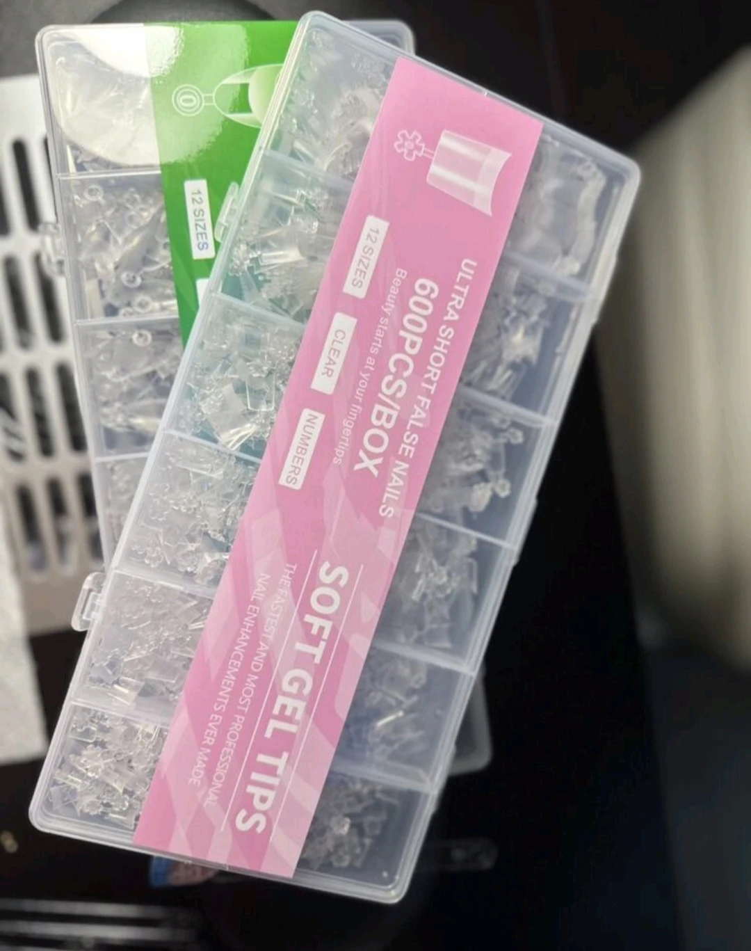 Ultra Short Soft Gel Tips - 600pcs - photo 4
