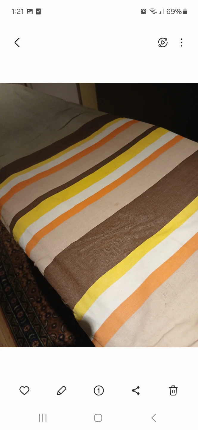 Ironing Board with Striped Cover - photo 3