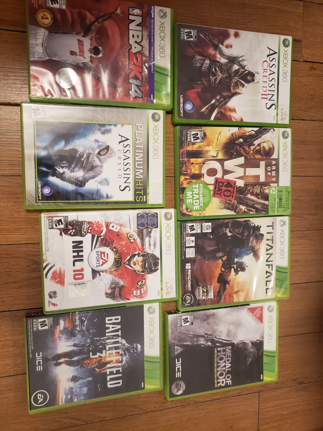 Xbox 360 games lot