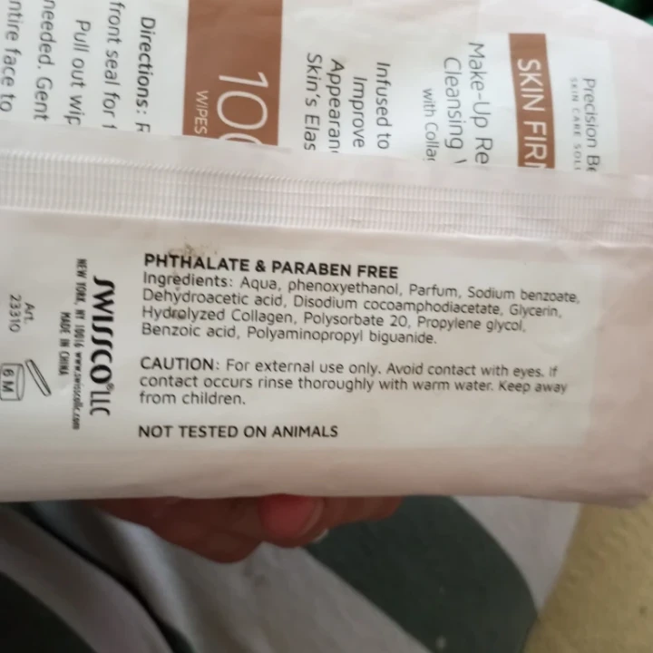 Precision Beauty Skin Firming Make-Up Removing Wipes (100 Count) - photo 4