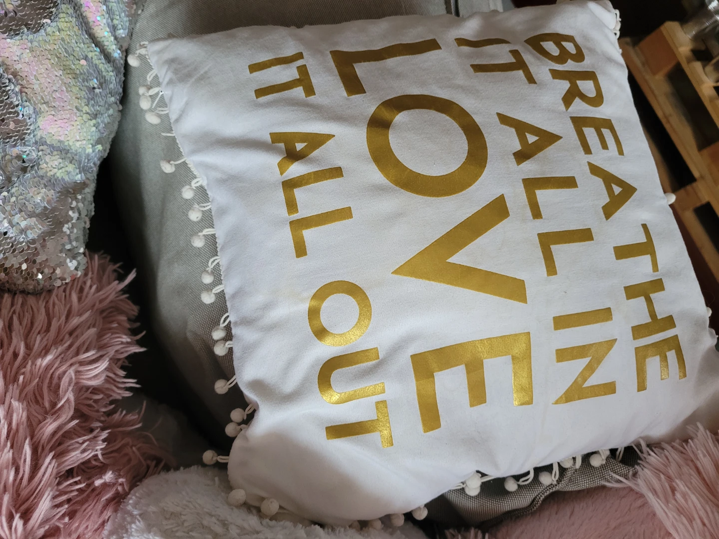 Throw pillow