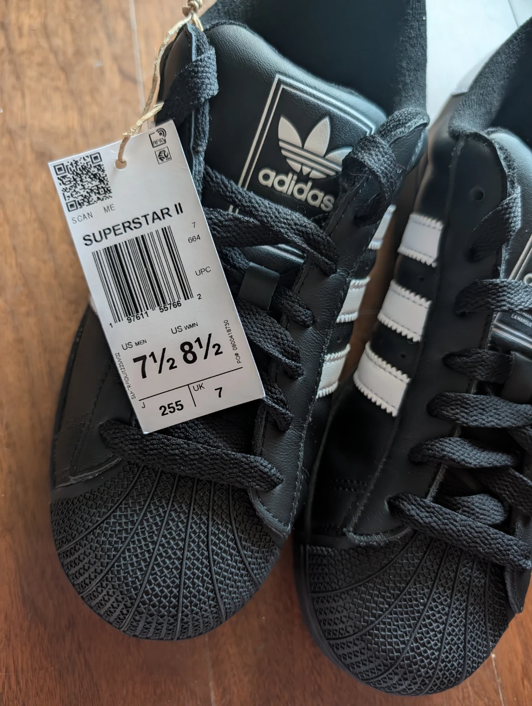 Brand New Adidas Superstar II Shoes - photo 2