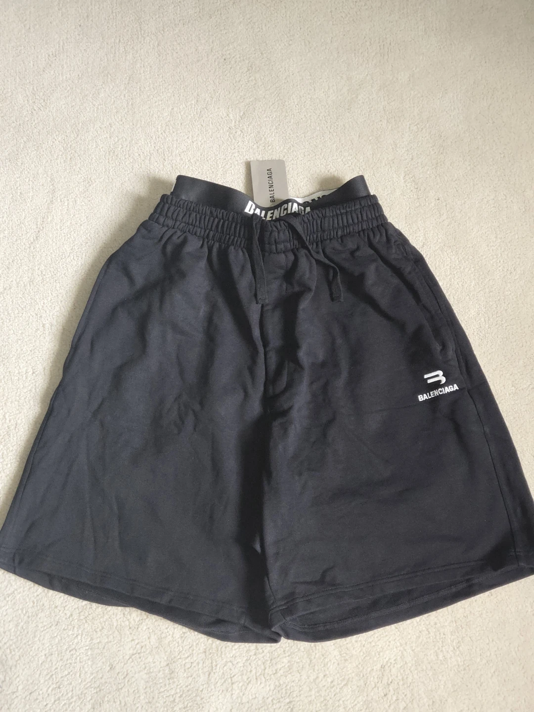 Balenciaga Black  Shorts