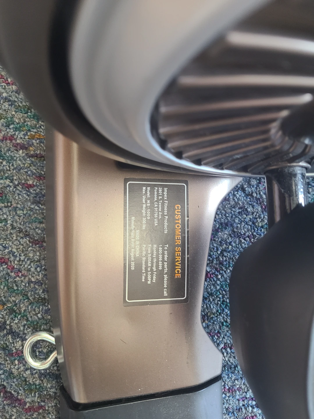 Impex Fitness Elliptical Machine - photo 3