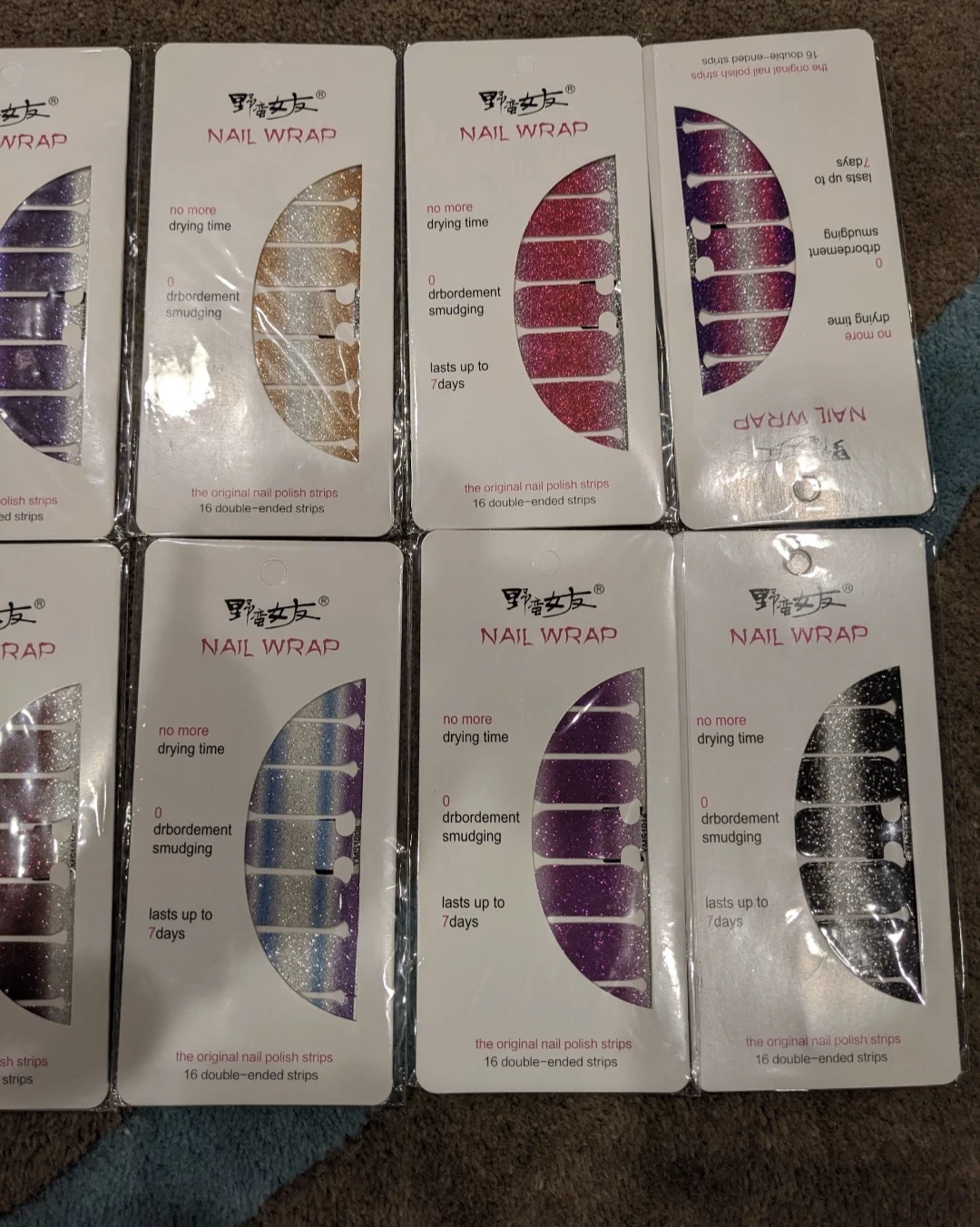 11 Packs of Nail Wrap Strips - photo 2