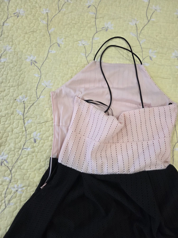 Twik Dress - Pink and Black - photo 3