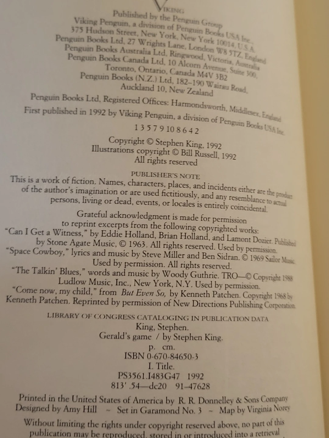 Stephen King First Edition Hardcover Bundle - photo 3