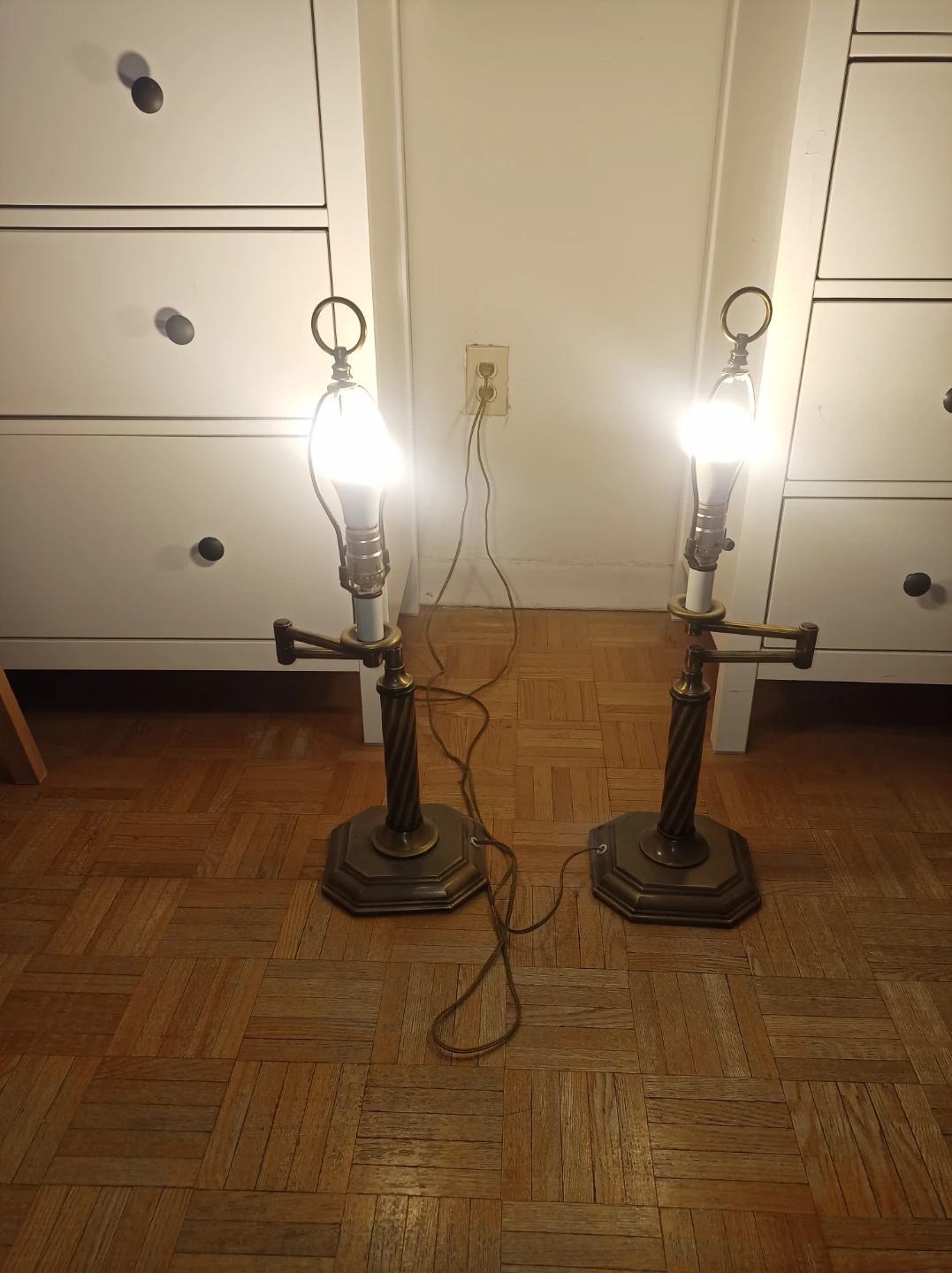 Pair of Vintage Lamps