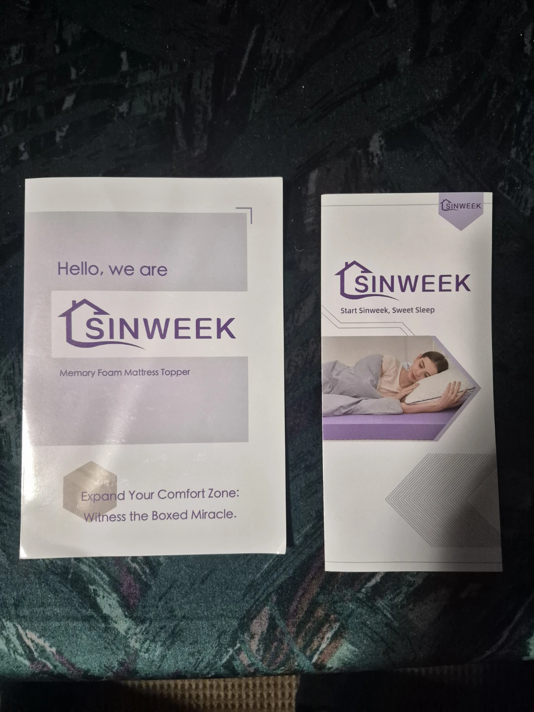 Sinweek Memory Foam Mattress Toppers  New - photo 4