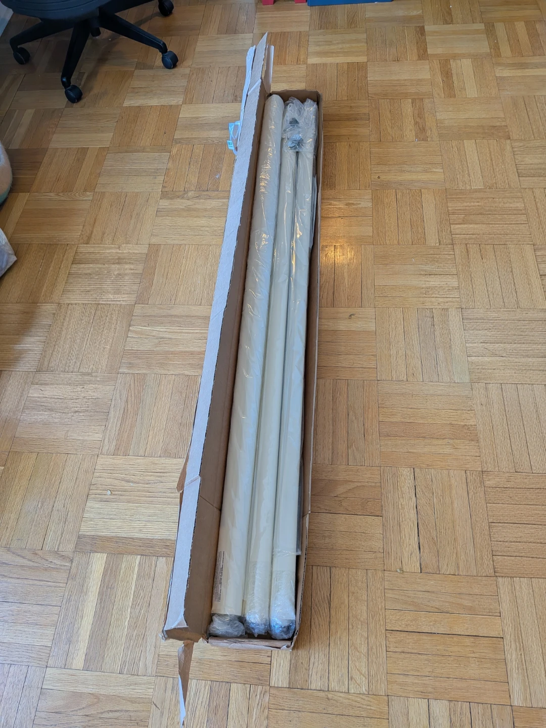 Blackout Roller Shades 63Wx60H