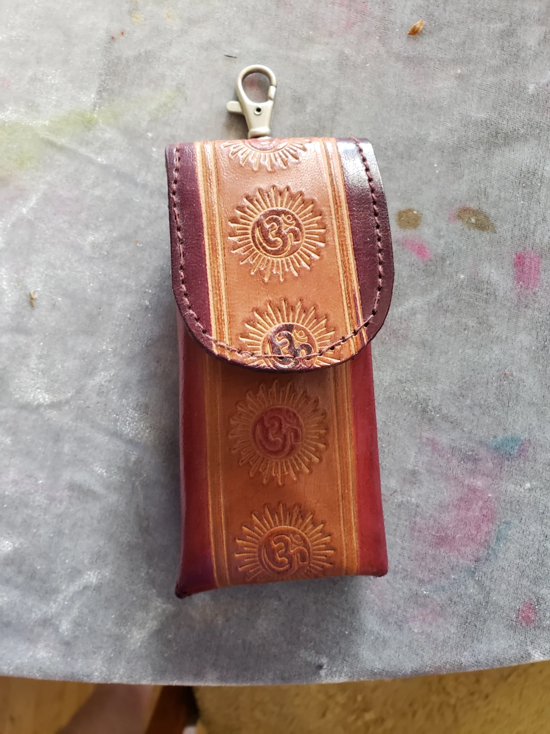 Leather Cell Phone Carry Pouch ⚽️