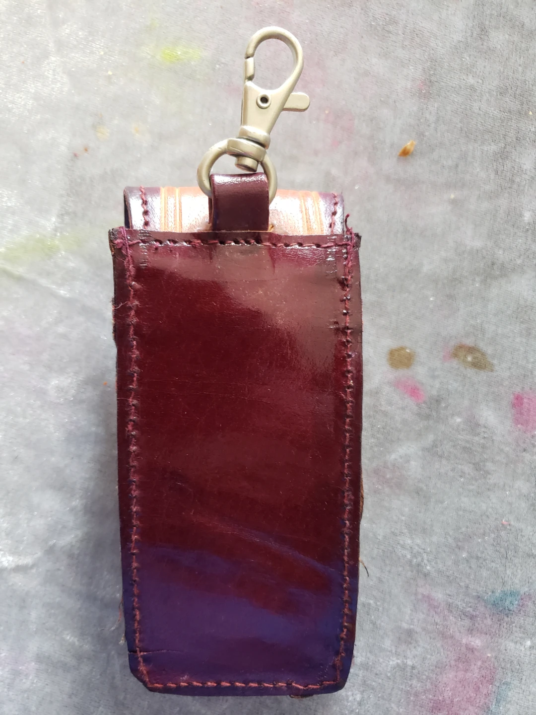 Leather Cell Phone Carry Pouch ⚽️ - photo 3