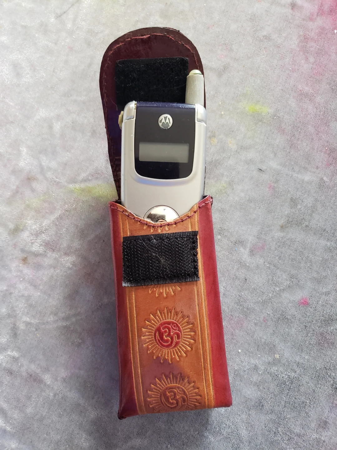 Leather Cell Phone Carry Pouch ⚽️ - photo 4