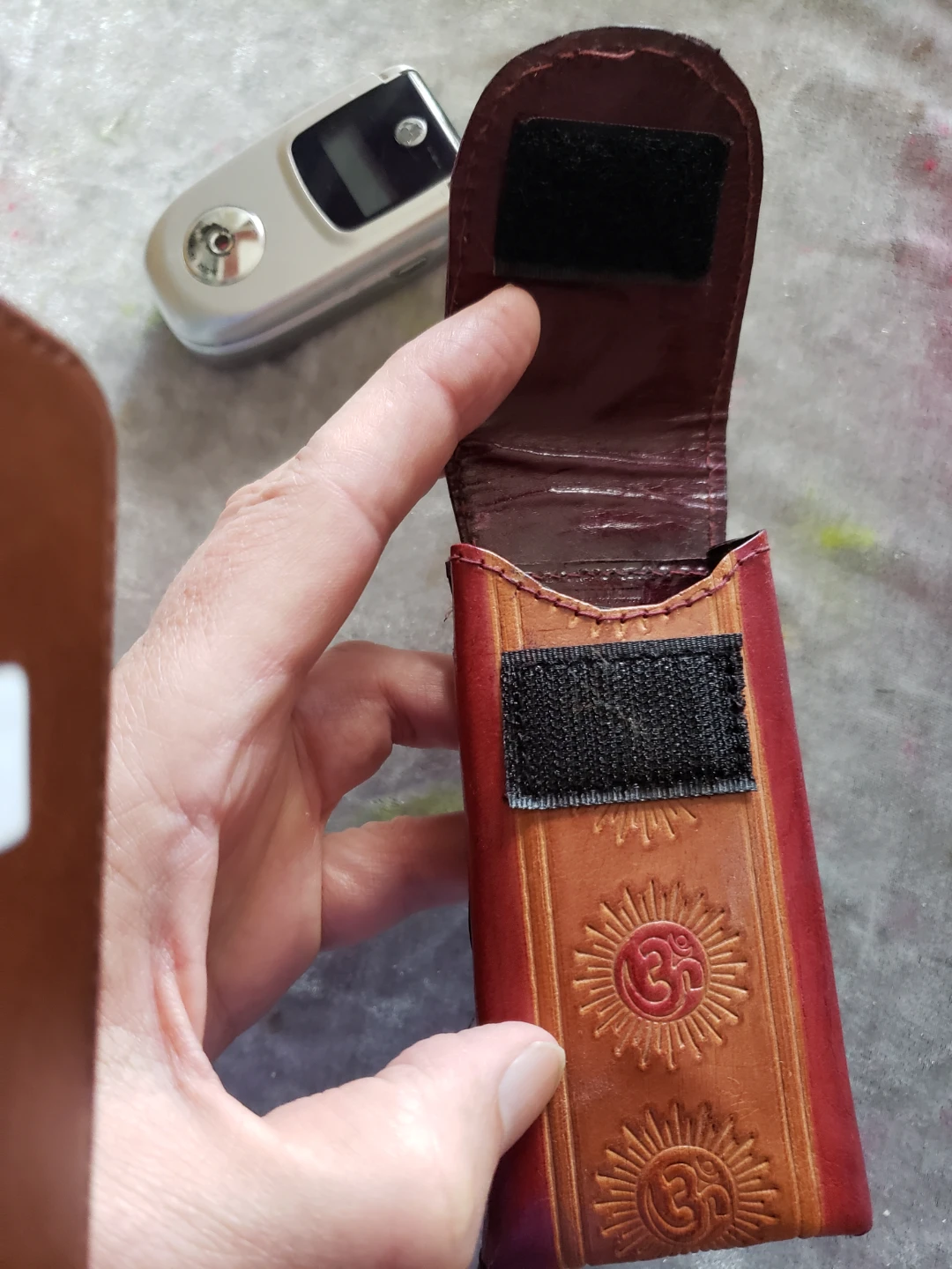 Leather Cell Phone Carry Pouch ⚽️ - photo 5