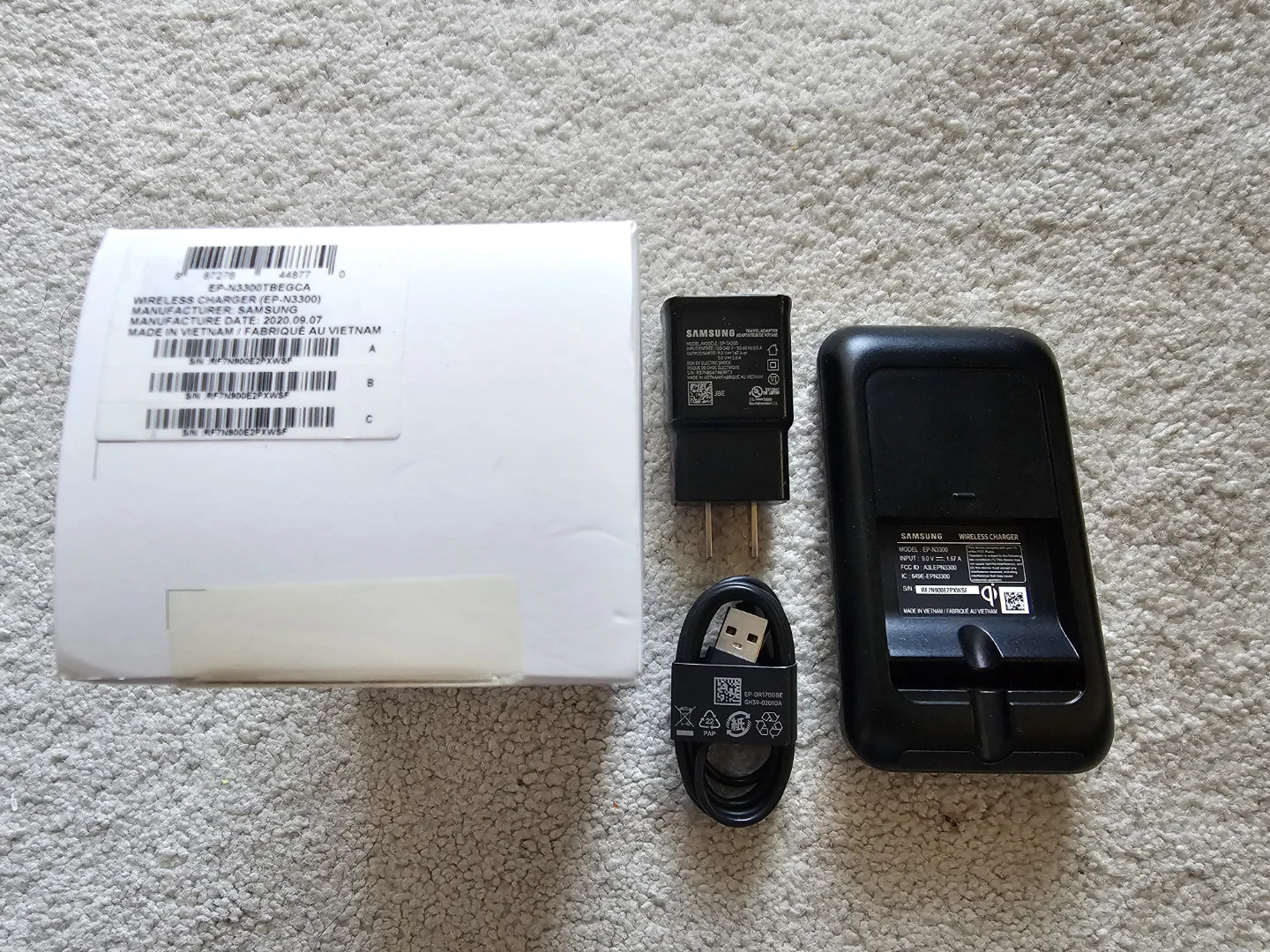 Samsung Qi Wireless Convertible Pad/Stand - Black - photo 2