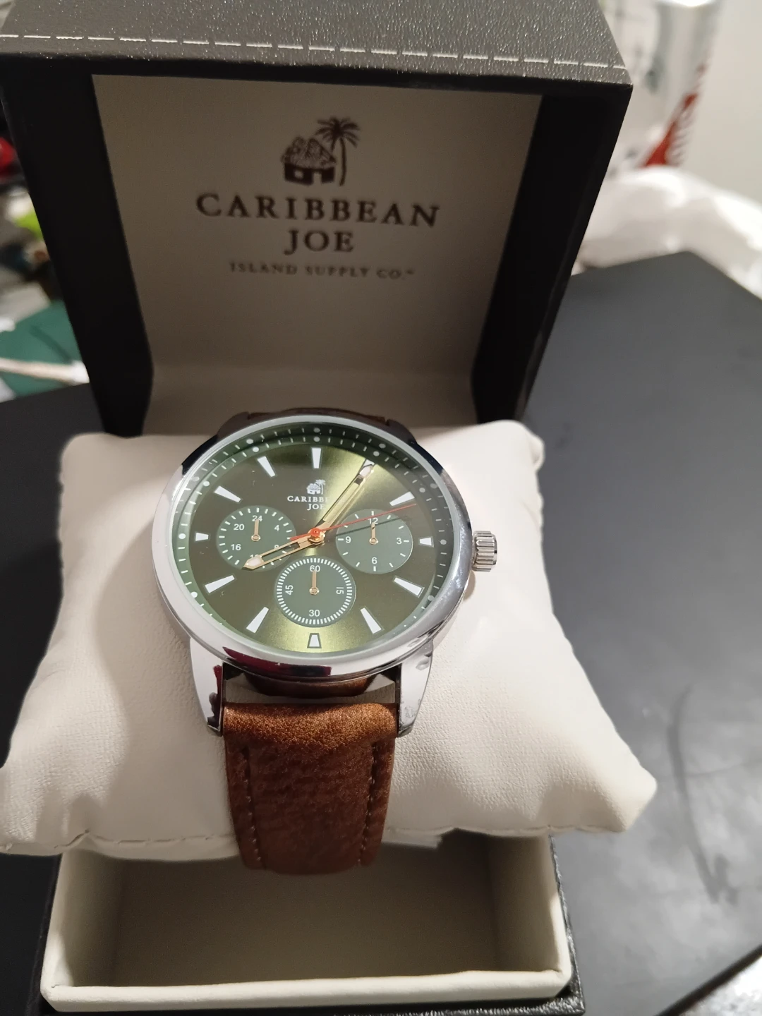 Caribbean Joe Men's Watch