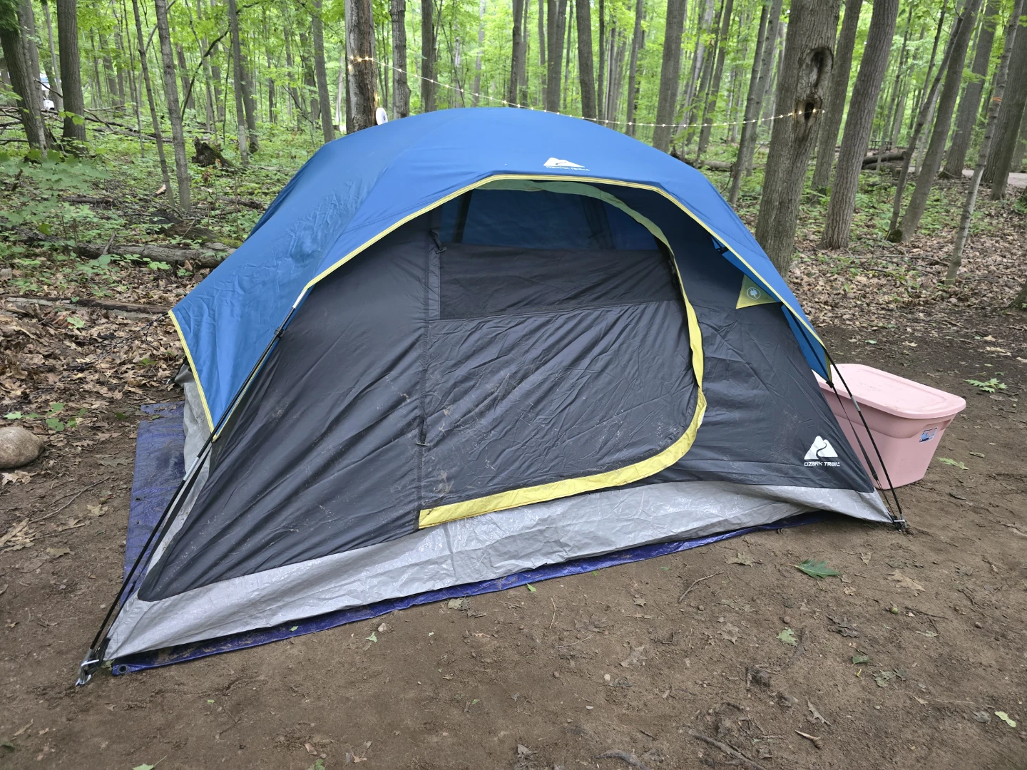Ozark Trail Blue Camping Tent