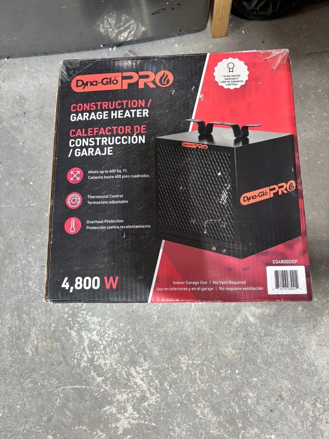 Dyna-Glo PRO Construction/Garage Heater