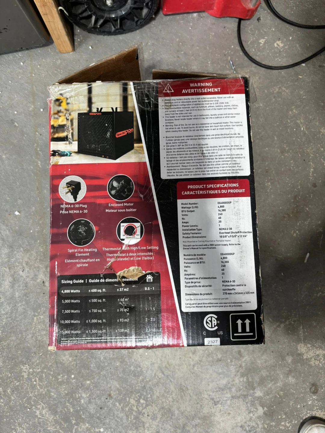 Dyna-Glo PRO Construction/Garage Heater - photo 4