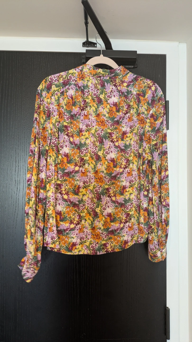 Frank And Oak Floral Button-Up Blouse M/M - photo 3