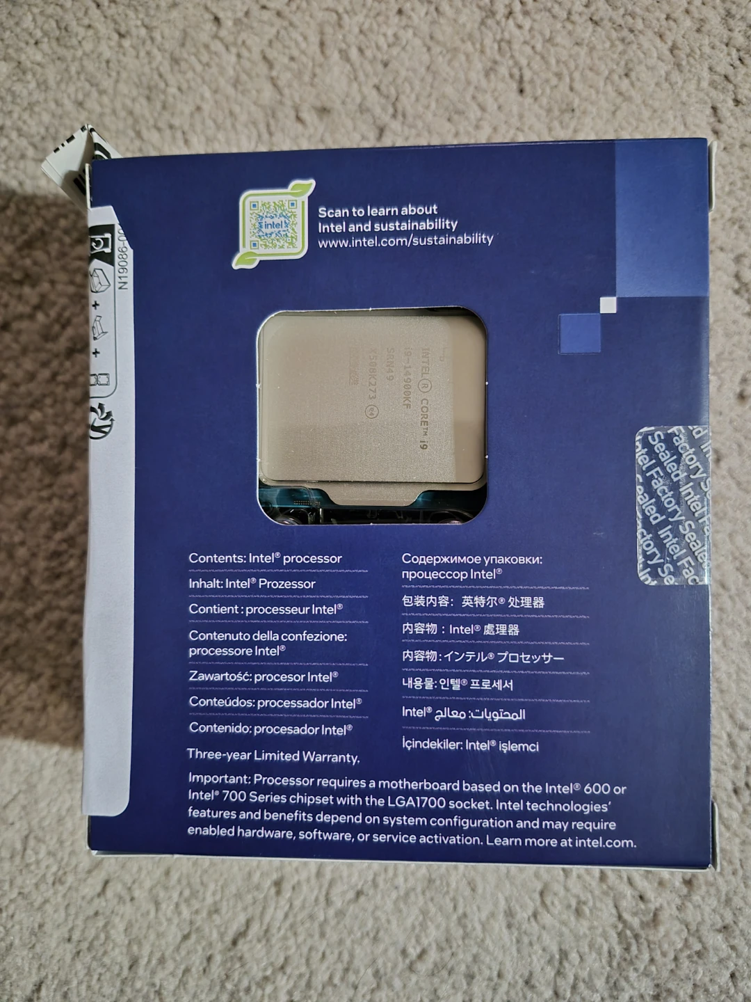 Intel Core i9-14900KF Processor - photo 2