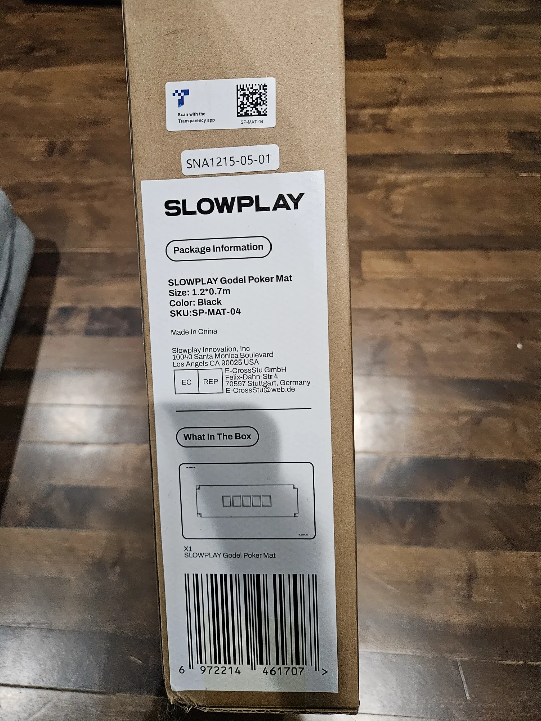 SLOWPLAY Godel Poker Mat - Black