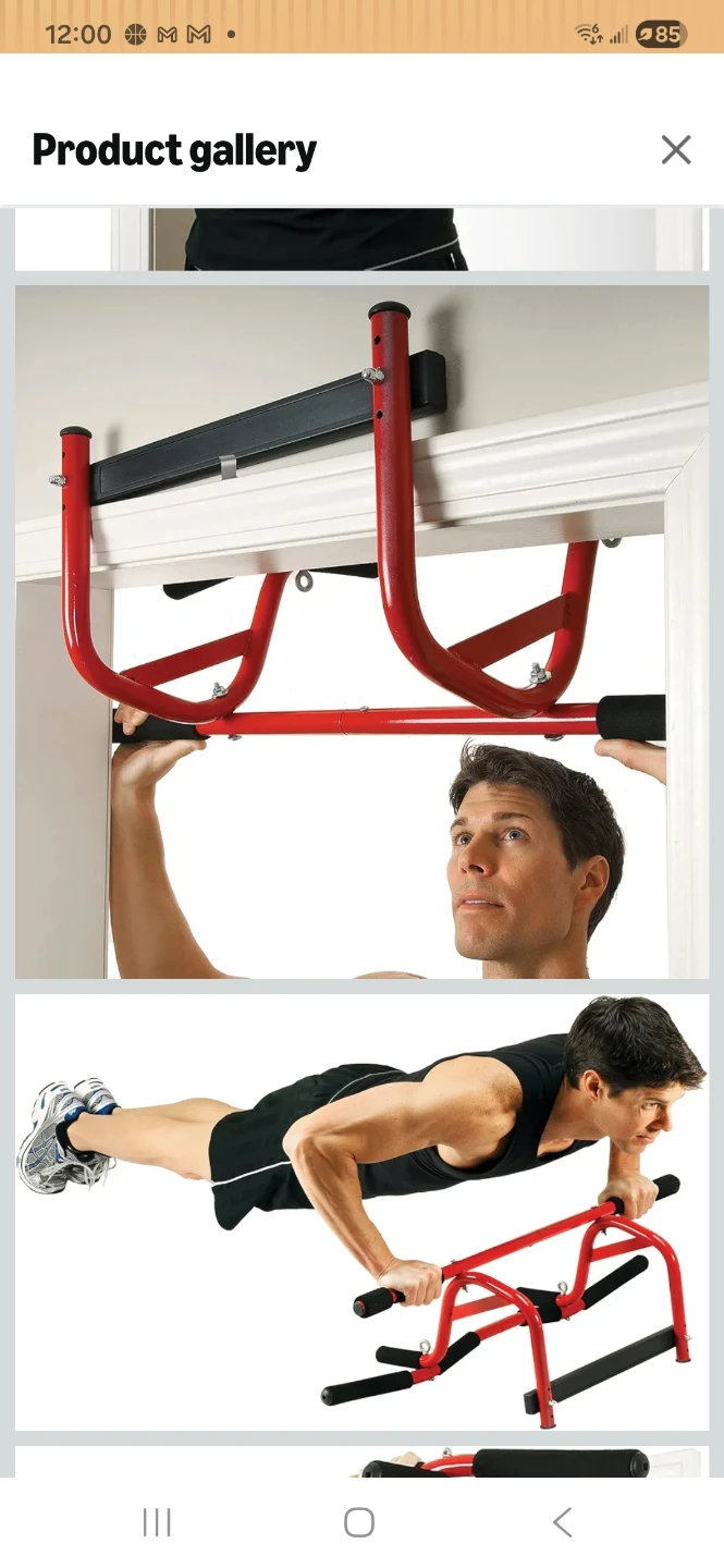 GoFit Doorway Pull-Up Bar - photo 2