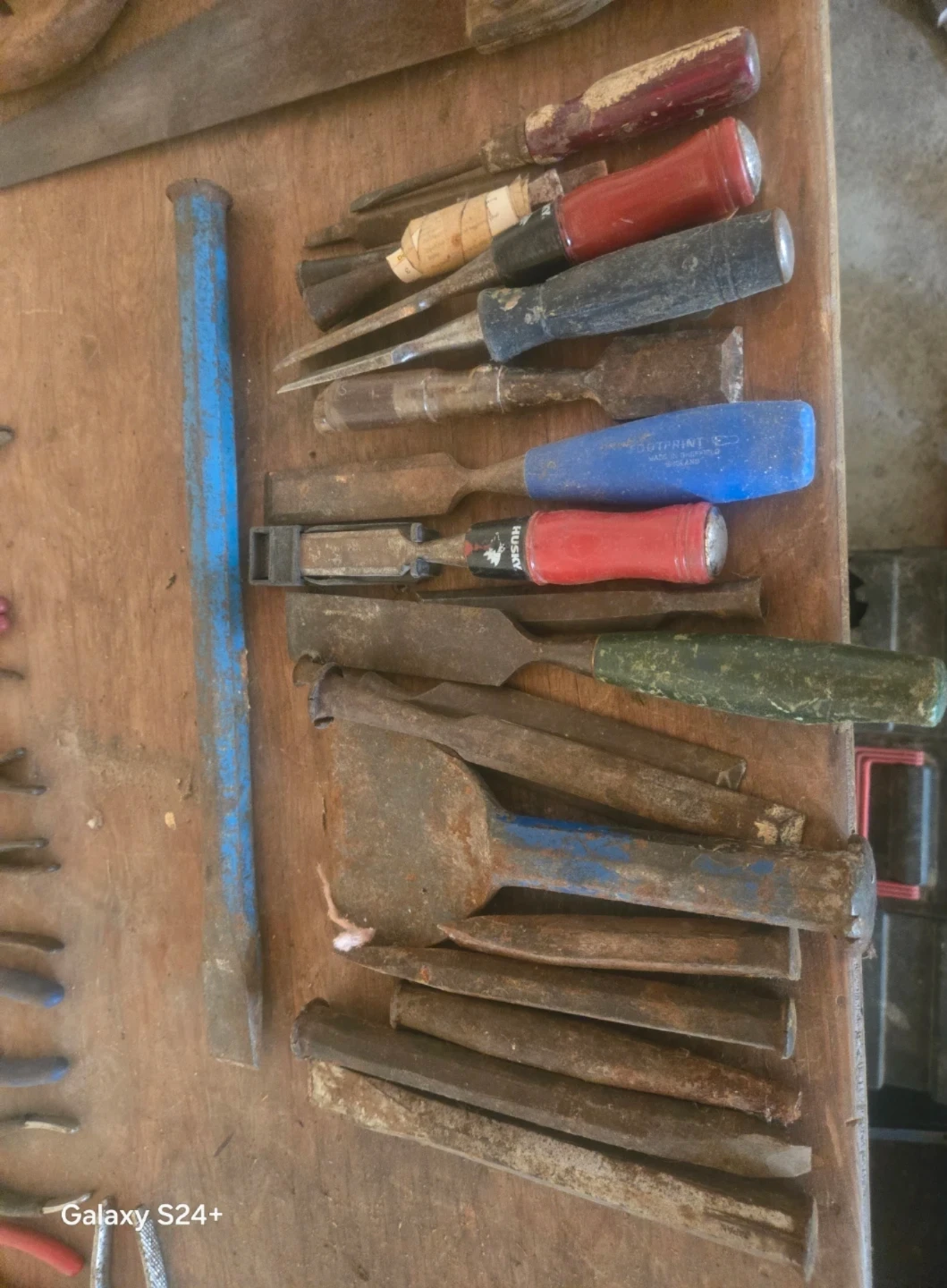 Assorted Chisels and Punches