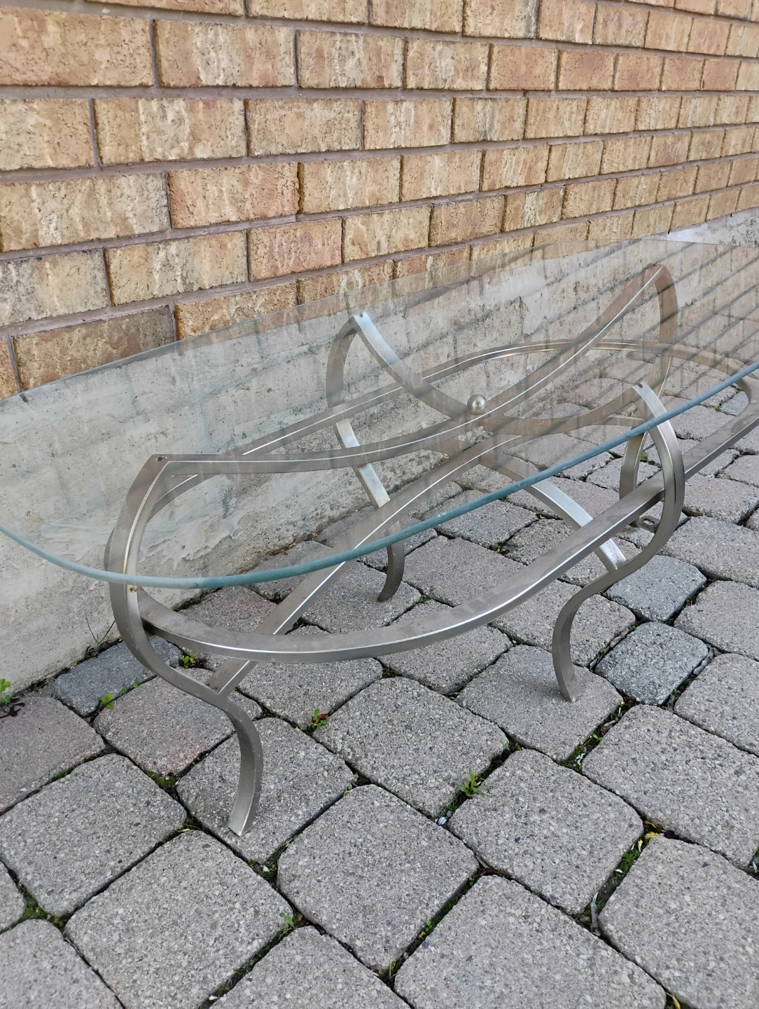 Glass Top Coffee Table - photo 2