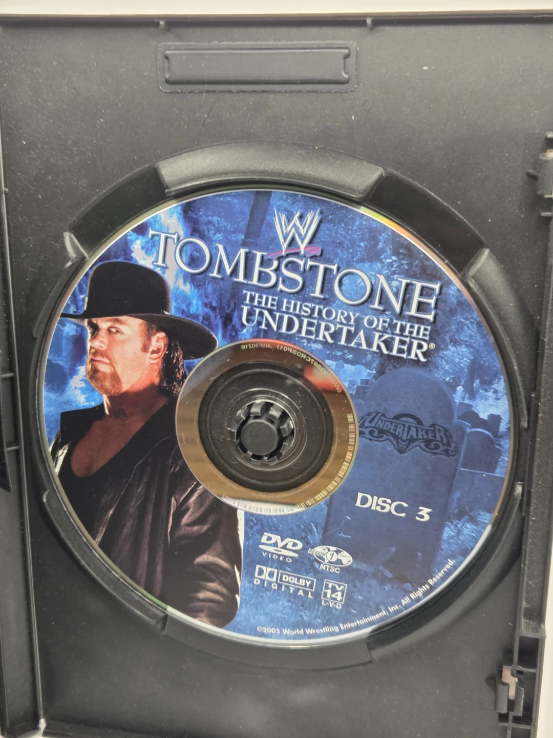 WWE Tombstone: History of The Undertaker 3-Disc DVD Set - photo 4