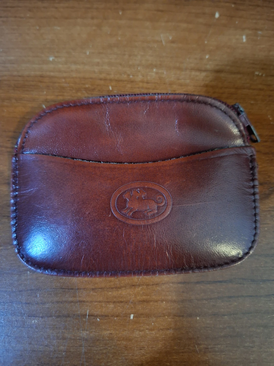 The Bridge Vintage Italian Brown Leather Coin Pouch - photo 5