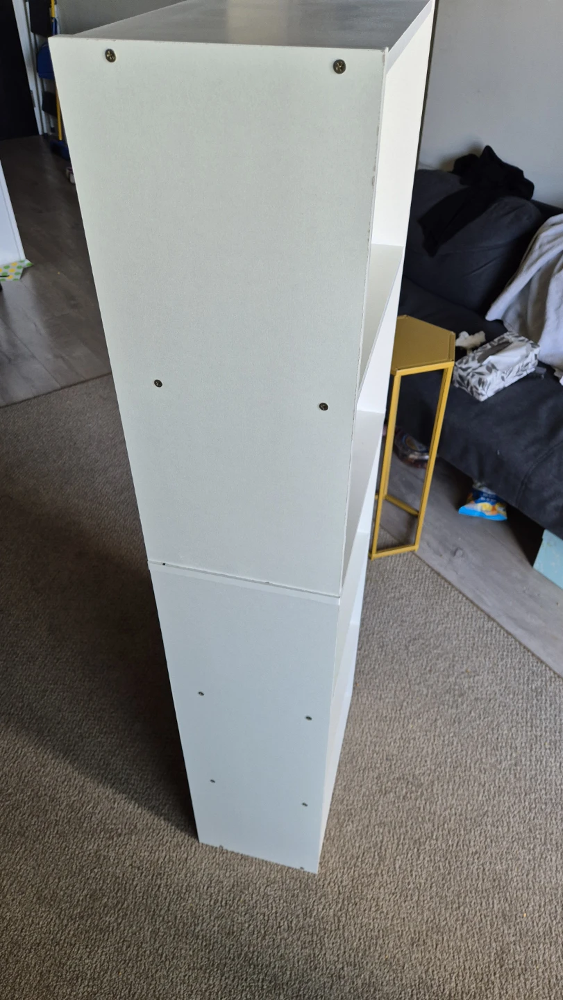 White 5-Shelf Bookshelf - photo 2