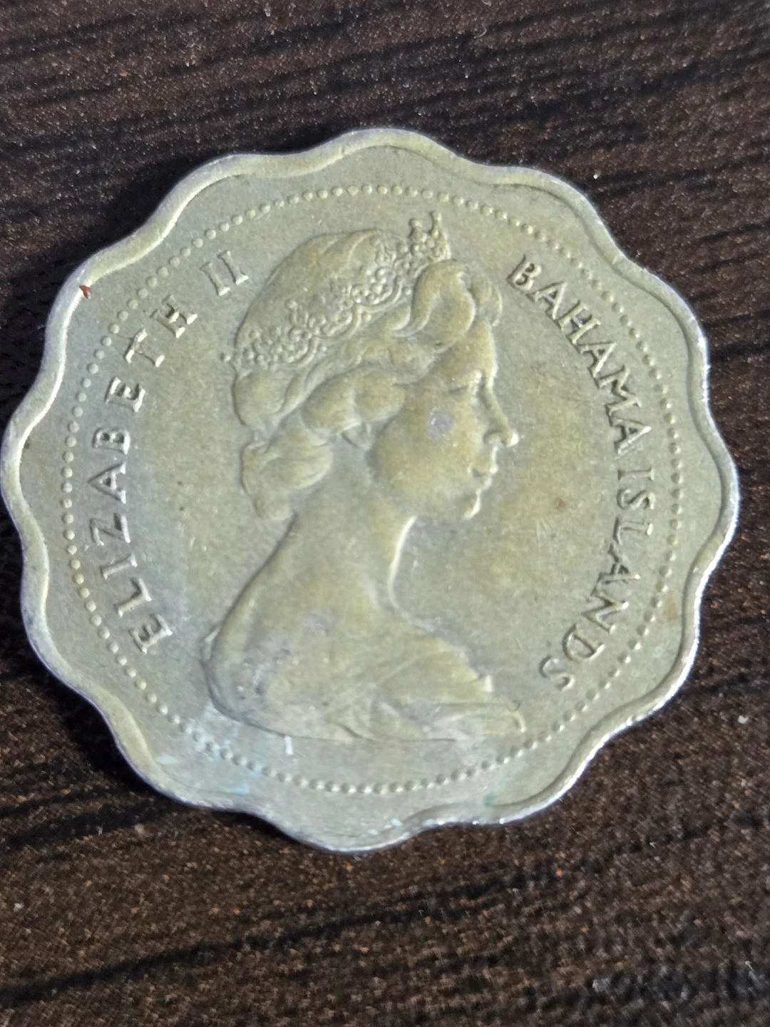 Bahamas Ten Cents Coin 1969 - photo 2
