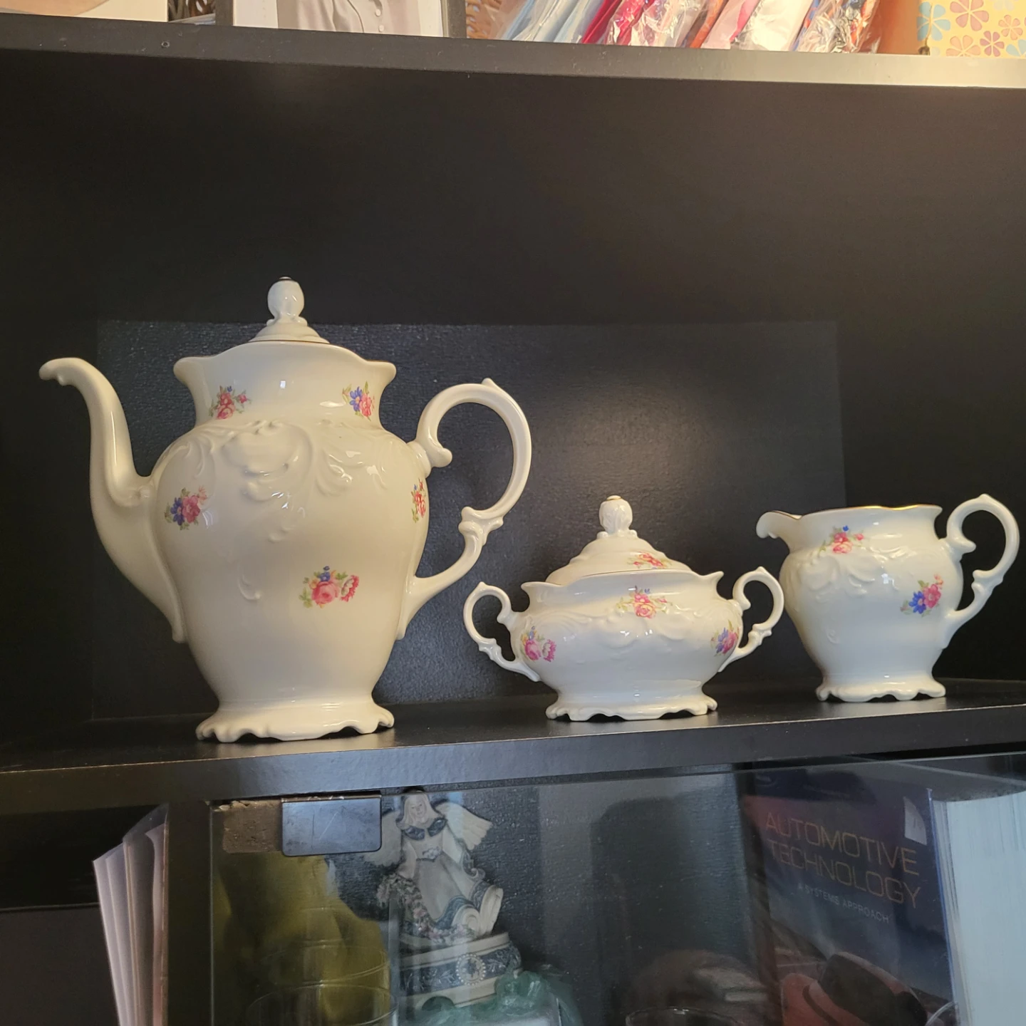 Wawel Porcelain Tea Set - Creamer, Sugar Bowl, Teapot