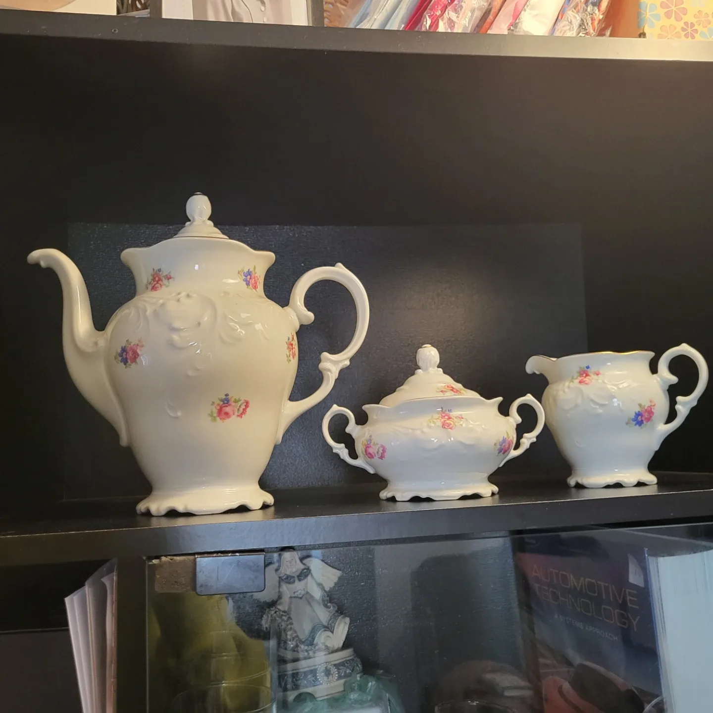 Wawel Porcelain Tea Set - Creamer, Sugar Bowl, Teapot