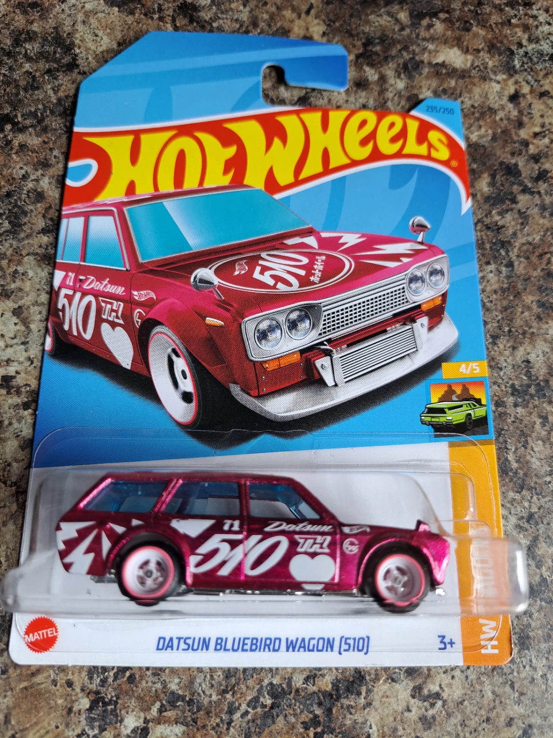 Hot Wheels Datsun Bluebird Wagon 510