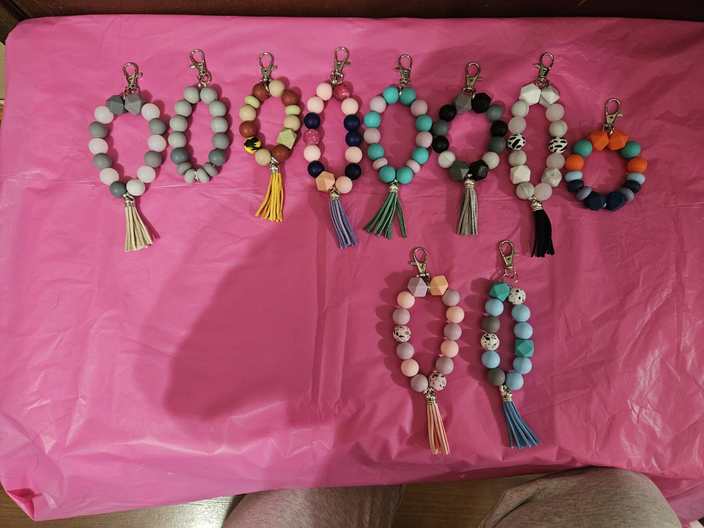✨ Handmade Silicone Bead Bracelets & Wristlets ✨ - photo 2