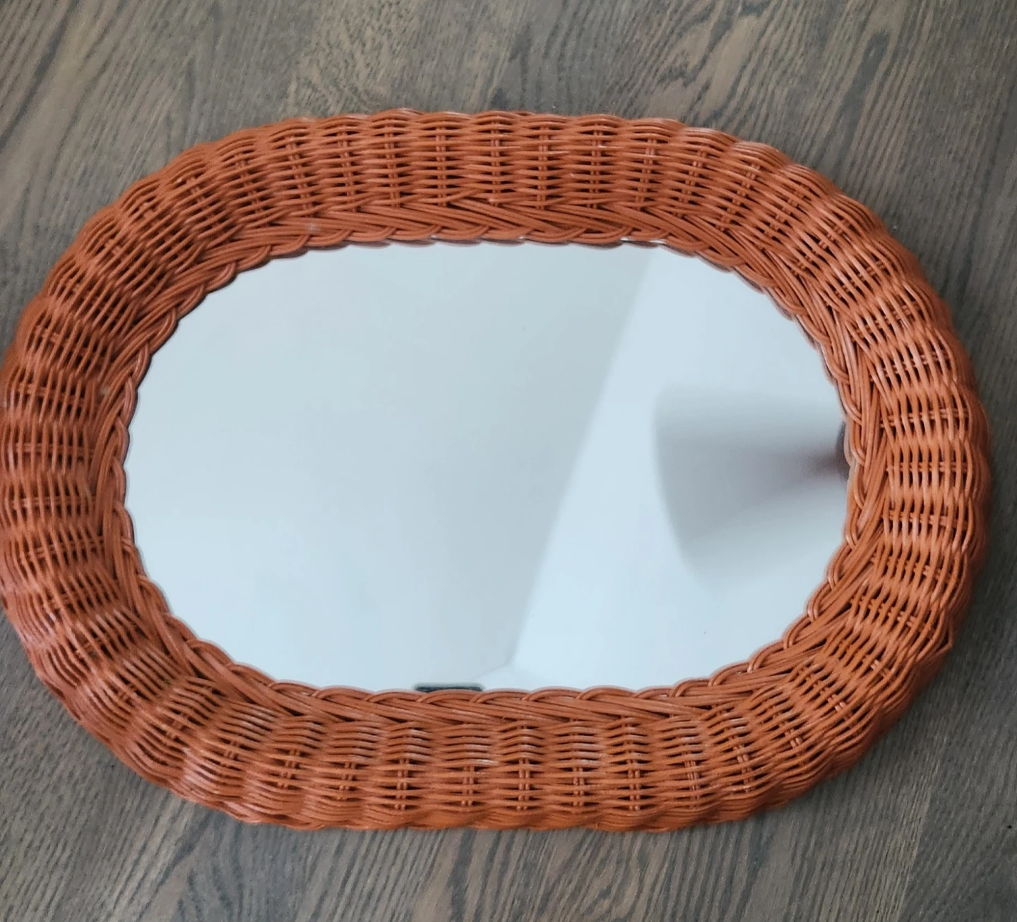 Woven Oval Mirror - photo 2
