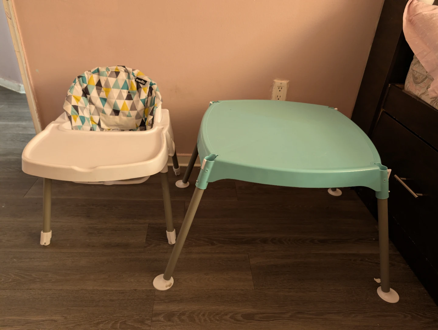 Evenflo High Chair and Toddler Table Set - photo 2