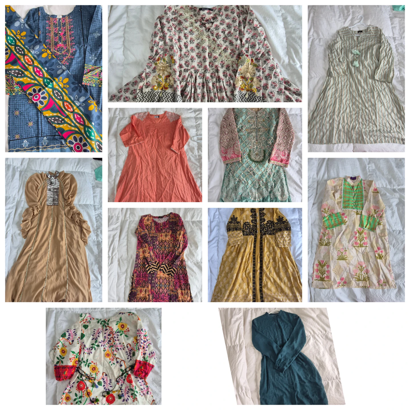 Pakistani Kameez Shalwar Style Outfits