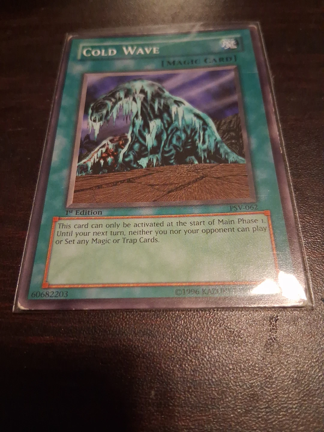 Yu-Gi-Oh! Cold Wave Magic Card PSV-062 1st Edition - photo 5