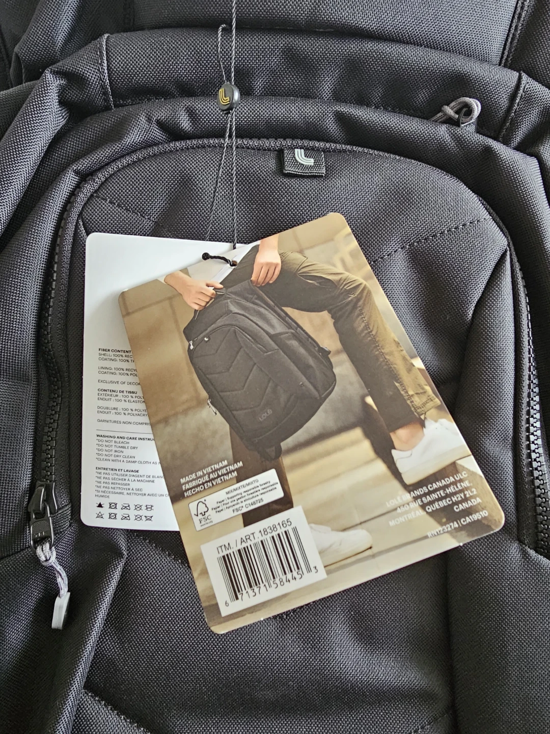 Lolë Padded Unisex Backpack 🎒 ⚽️ - photo 5
