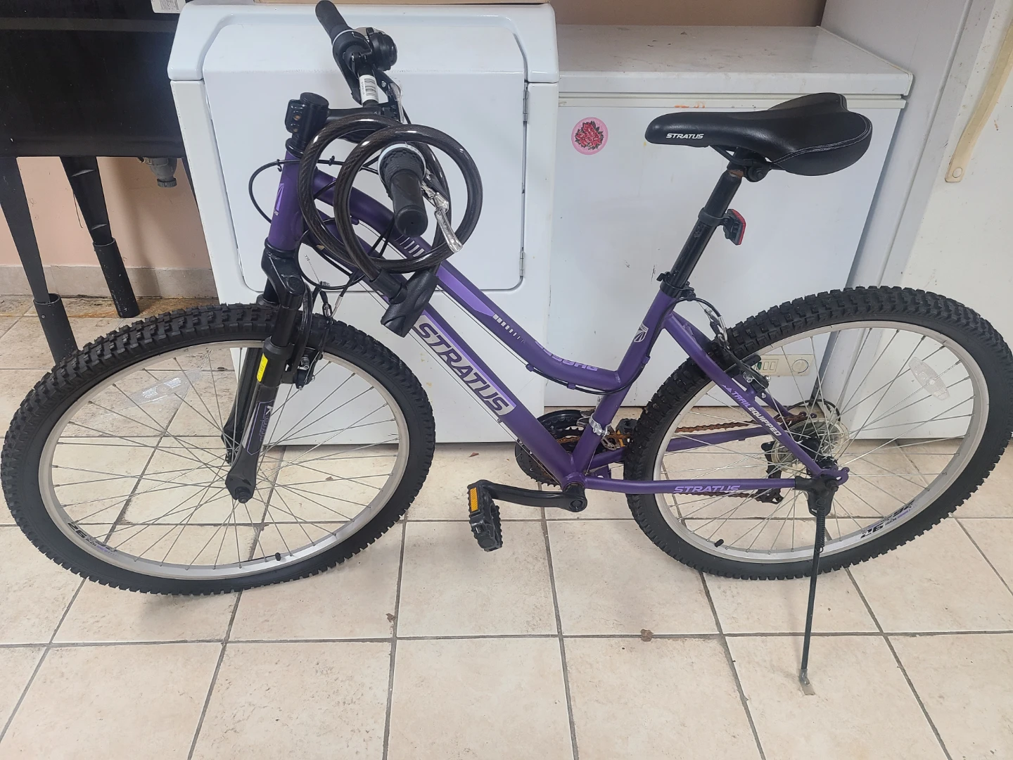 Purple Stratus Cruiser Mountain Bike