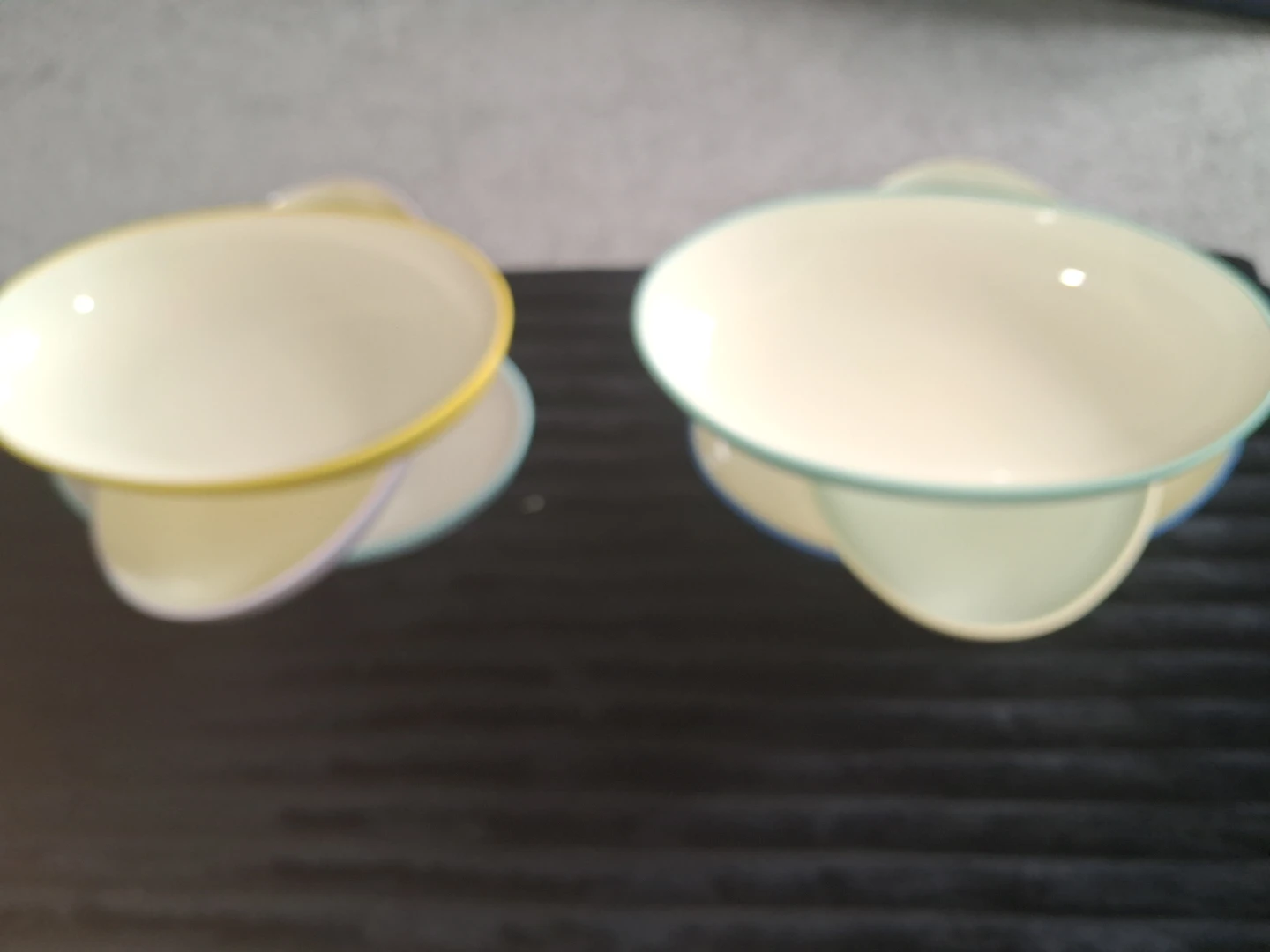 Set of 6 Oval Ceramic Bowls - photo 3