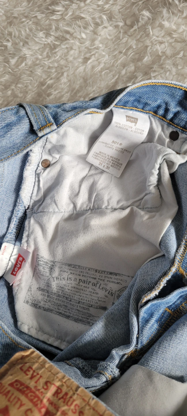 Levi's 501 Jeans Button Fly - photo 4
