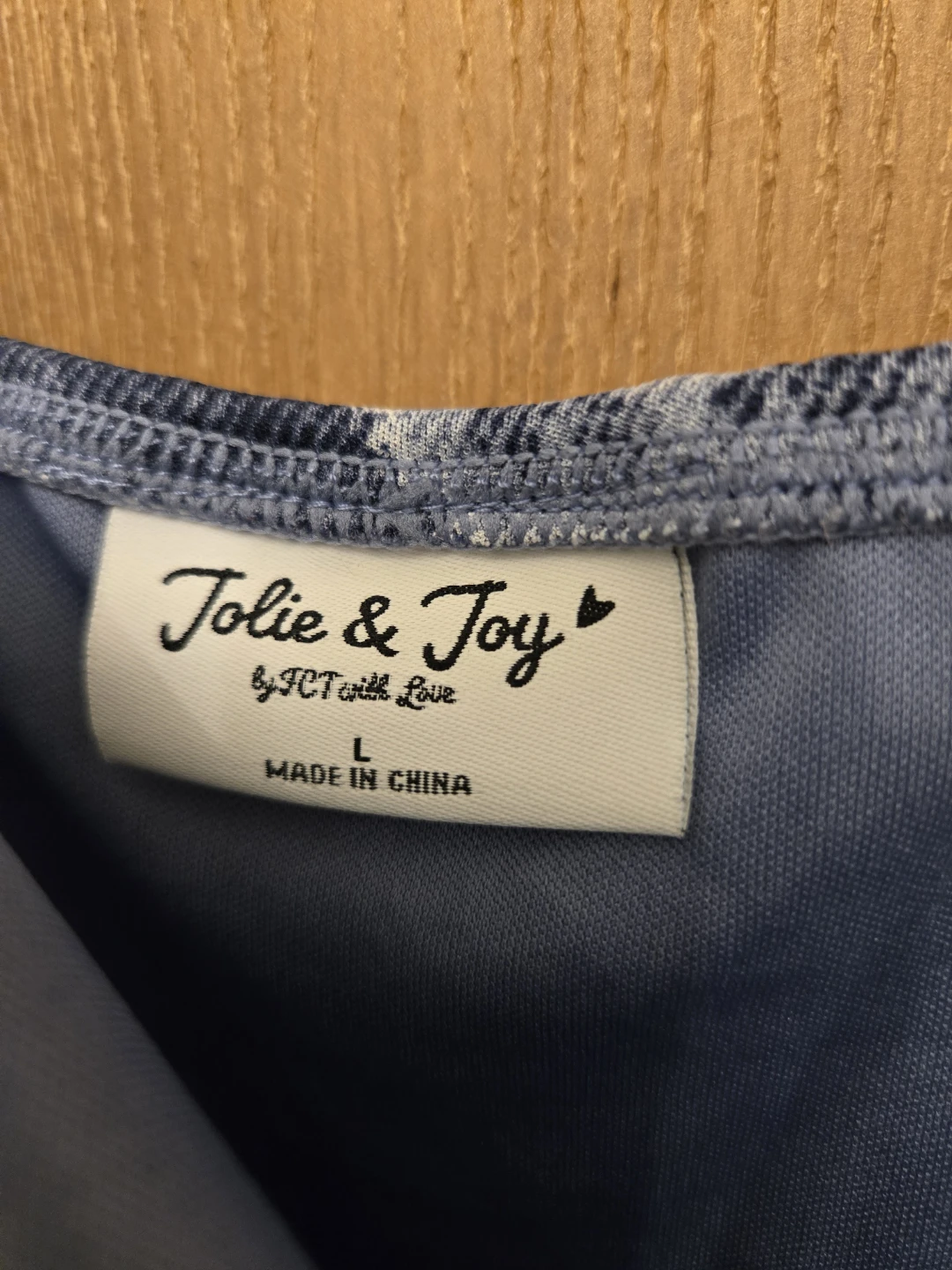 Jolie & Joy Blue Patterned Ruched Maxi Dress Size L - photo 2