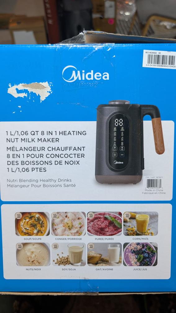 Midea 8-in-1 Heating Nut Milk Maker